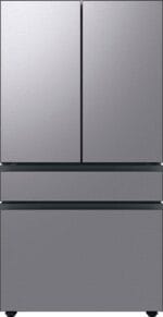 Samsung BESPOKE 36-Inch 29 Cu. Ft. 4-Door French Door Smart Refrigerator with Beverage Center – Stainless Steel - Image 2