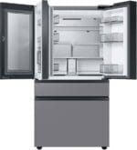 Samsung BESPOKE 36-Inch 29 Cu. Ft. 4-Door French Door Smart Refrigerator with Beverage Center – Stainless Steel - Image 5