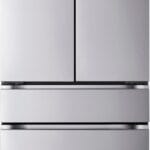 LG 36-Inch Standard-Depth MAX 29.6 Cu. Ft. 4-Door French Door Smart Refrigerator with Full-Convert Drawer – Stainless Steel Open Box
