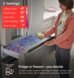 LG 4-Door French Door Refrigerator LF29S8365S, 29 cu. ft. Door-in-Door - Image 4