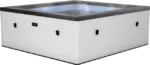 Wave Garda Eco Foam Hot Tub – 4-Person Square Spa with Integrated Heater - Image 2