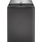 GE 4.9 Cu. Ft. Top Load Washer – White Washing Machine with Smarter Wash Technology & FlexDispense