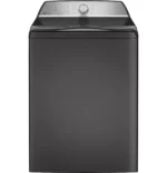 GE 4.9 Cu. Ft. Top Load Washer – White Washing Machine with Smarter Wash Technology & FlexDispense