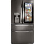 LG LRMVC2306D 23 Cu. Ft. Black Stainless French Door Smart Refrigerator