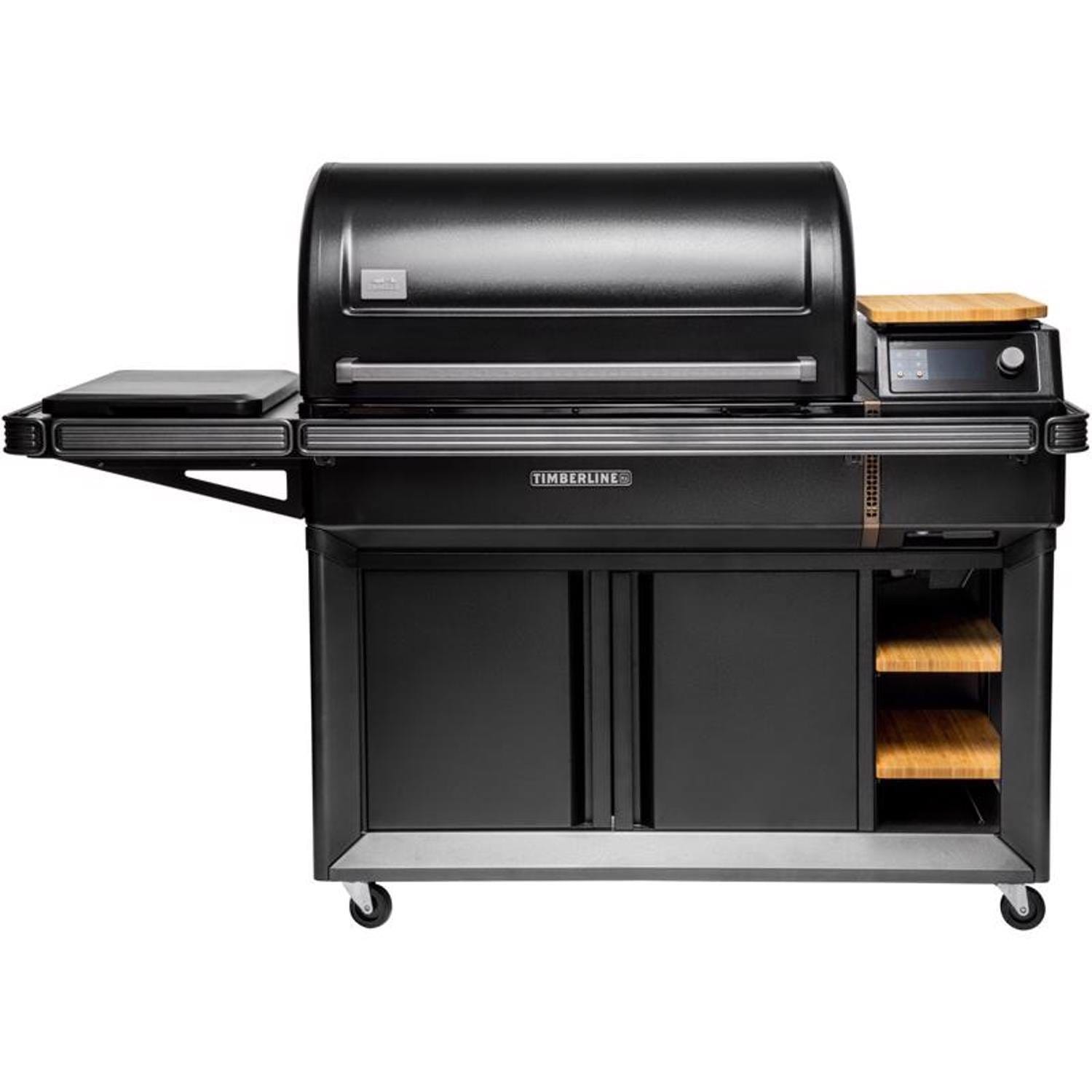 bf723ec6-ffbb-40c9-93a2-19b35d74bd72 Traeger Timberline XL Wood Pellet Grill – WiFi Smart Grill, Black - Image 1