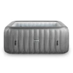Wave Pacific Inflatable Hot Tub – 6-Person Square Spa with Integrated Heater