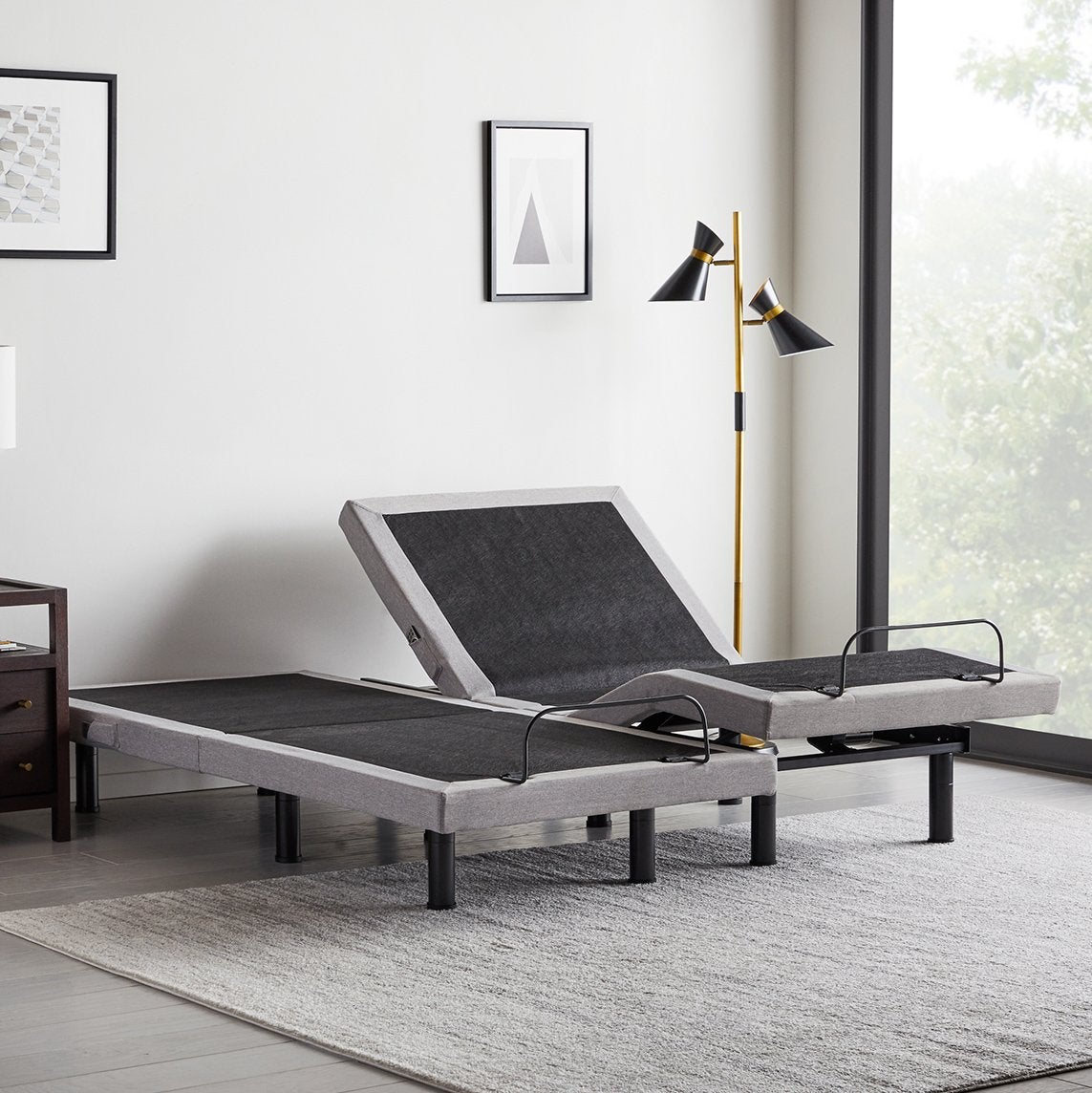 Malouf Structures™ M555 Smart Adjustable Bed Base – 5 Preset Positions including Zero Gravity, Advanced Vibrational Massage, and Bluetooth App Control - Floor Model - Image 5